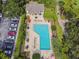 Relaxing community pool with plenty of lounge chairs and parking at 372 Hinsdale Dr, Debary, FL 32713