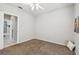 Bright bedroom with neutral walls and carpet flooring at 372 Hinsdale Dr, Debary, FL 32713