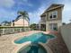 Two-story home with private pool and spa at 7465 Excitement Dr, Reunion, FL 34747