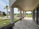 Covered patio overlooking the golf course at 7465 Excitement Dr, Reunion, FL 34747