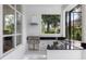 Outdoor kitchen with stainless steel appliances and granite countertops at 256 New Gate Loop, Lake Mary, FL 32746