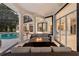Outdoor patio with fire pit and comfortable seating at 256 New Gate Loop, Lake Mary, FL 32746