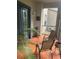 Screened-in patio with furniture at 3000 Laurel Park Ln # 104, Kissimmee, FL 34741