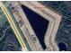 Aerial view of Sagefield Dr and surrounding area, highlighting waterfront property at 4469 Sagefield Dr, St Cloud, FL 34773