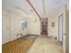 Unfinished interior with exposed support beams at 16 Cypress Dr, Eustis, FL 32726