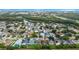 Aerial view showing home's location in a residential neighborhood at 250 White Marsh Cir, Orlando, FL 32824