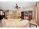 Living Room with wood entertainment center and comfy sofas at 250 White Marsh Cir, Orlando, FL 32824