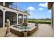 Inviting spa and pool area with a picturesque view of the lake at 25602 Grandview Pointe, Sorrento, FL 32776