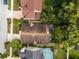 Aerial view showcasing home, pool, and surrounding neighborhood at 3101 Cayman Way, Orlando, FL 32812