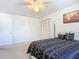Spacious bedroom with double bed and built-in closet at 2281 E Union Cir, Deltona, FL 32725