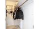 Well-organized closet with shelving and hanging rod at 2281 E Union Cir, Deltona, FL 32725