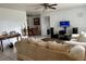 Living room with comfortable seating and entertainment center at 573 Tulane Dr, Altamonte Springs, FL 32714