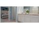 Double vanity bathroom with a shower at 2924 Waterlily Way, Poinciana, FL 34759