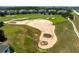 Aerial view of a beautiful golf course at 1100 Sunset View Cir # 203, Reunion, FL 34747