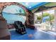 Relaxation room with massage chair and beach mural at 1021 Fantasy Dr, Davenport, FL 33896