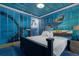 Under the sea themed bedroom with shark mural at 1021 Fantasy Dr, Davenport, FL 33896