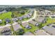 Aerial view of a residential neighborhood showcasing various homes at 503 Balmoral Dr, Davenport, FL 33896