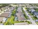 Aerial view of a neighborhood with many houses and pools at 503 Balmoral Dr, Davenport, FL 33896