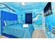 Under the sea themed bedroom with a large bed and mural at 3721 Pacific Ln, Davenport, FL 33897