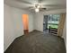 Bedroom with private balcony access and walk-in closet at 470 S Pin Oak Pl # 204, Longwood, FL 32779