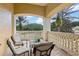 Private balcony with seating area, offering scenic views of the surrounding landscape at 3499 Rockcliff Pl, Longwood, FL 32779