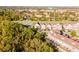 Aerial view of townhouses and community features at 2602 Sunrise Shores Dr, Kissimmee, FL 34747