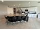 Modern kitchen with large island and stainless steel appliances at 2346 Upland Ln, Apopka, FL 32712