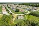 Aerial view of a house in a residential area at 1308 Hillsborough Ct, Kissimmee, FL 34759
