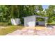 Detached shed with covered patio area at 168 E Sunset St, Groveland, FL 34736
