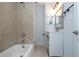 Modern bathroom with a white vanity and stylish mirror at 168 E Sunset St, Groveland, FL 34736