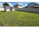 Large backyard with shed and plenty of grass space at 2346 Upland Ln, Apopka, FL 32712