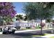 Community area with golf carts, landscaping, and clubhouse at 110 W Railway Ave, Oakland, FL 34760