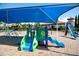 playground with shade structure and modern play equipment at 15102 Stuttgart Aly, Winter Garden, FL 34787