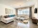 Spacious living room with comfortable seating and large windows at 547 Marcello Blvd, Kissimmee, FL 34746