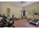 Home gym with various exercise equipment at 5174 Vardon Dr, Windermere, FL 34786