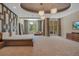 Luxurious Primary bedroom with access to a private patio at 5174 Vardon Dr, Windermere, FL 34786
