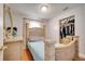 Bedroom with light wood furniture and walk-in closet at 8116 Powell Dr, Orlando, FL 32822