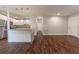 Modern kitchen featuring granite countertops and an island at 5709 Ridgeway Dr, Orlando, FL 32819