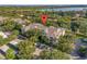 Aerial view of condo building, highlighting its location at 6214 Stevenson Dr # 103, Orlando, FL 32835