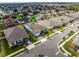 Aerial view showing home's location in a residential neighborhood at 918 Savannah Palms Blvd, Orlando, FL 32828