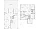 Two-story home floor plan, including bedrooms, kitchen and living areas at 8920 Dove Valley Way, Davenport, FL 33896