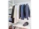 Well-organized closet with shelving and hanging rods at 8920 Dove Valley Way, Davenport, FL 33896