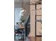 Modern wine rack with glass storage, near dining area at 9102 Sommerset Hills Dr, Davenport, FL 33896