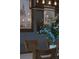 Elegant dining room with a statement light fixture at 9102 Sommerset Hills Dr, Davenport, FL 33896