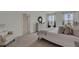 Main bedroom with king bed and ensuite bathroom at 4105 Giorgio Dr, Winter Haven, FL 33884