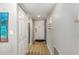 Bright condo entryway with wood floors at 2100 Ocean Shore Blvd # 203, Ormond Beach, FL 32176