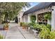 Outdoor seating at a charming coffee shop at 235 Oakdale St, Windermere, FL 34786