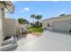 Spacious backyard with playground, detached garage, and large grassy area at 424 Pelican Ave, Daytona Beach, FL 32118