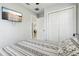 Bedroom with a queen bed and large closet at 1815 Larkin Ave, Orlando, FL 32812