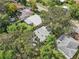 Aerial view showcasing house and neighborhood context at 1815 Larkin Ave, Orlando, FL 32812
